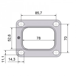 Pochette de joints T4 + huile GT30/35 et GT42