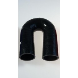 Coude silicone à 180° et diamètre intérieur 40 mm