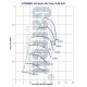 GT2854R en T25 avec Wastegate intégrée en a/r 0,64