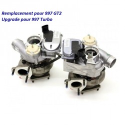 Turbo Upgrade de Porsche 911 GT2 type 997 côté droit + gauche pour 997 Turbo