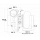 G30-770 V-band / V-band avec wastegate intégrée A/R 1.01
