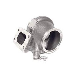Carter G25 Wastegate Intégrée T25 / V-Band avec a/r 0.49 en INOX 1050°C