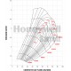 GTX3584RS GEN 2 sortie  compresseur V-band en a/r 0.83