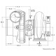 GTX2867R GEN 2 T25 avec Wastegate intégrée en a/r 0.64